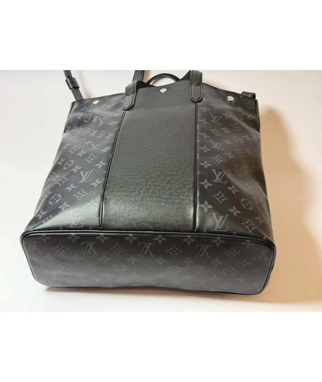 LOUIS VUITTON Черная сумка тоут, фото 6