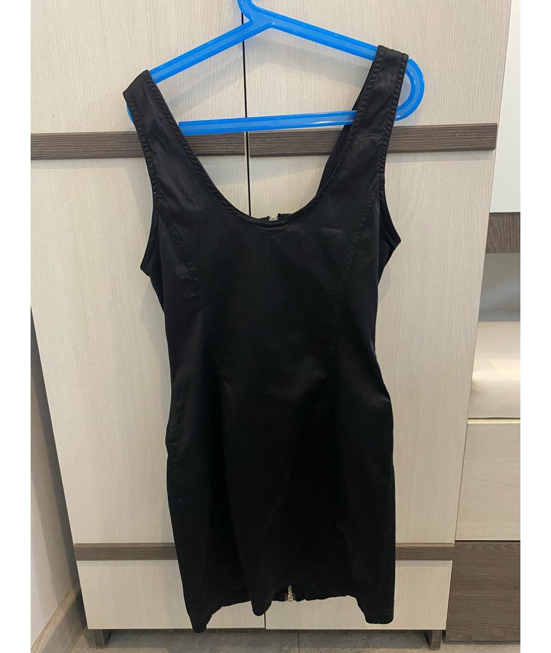 VERSACE JEANS COUTURE Черное повседневное платье, фото 2