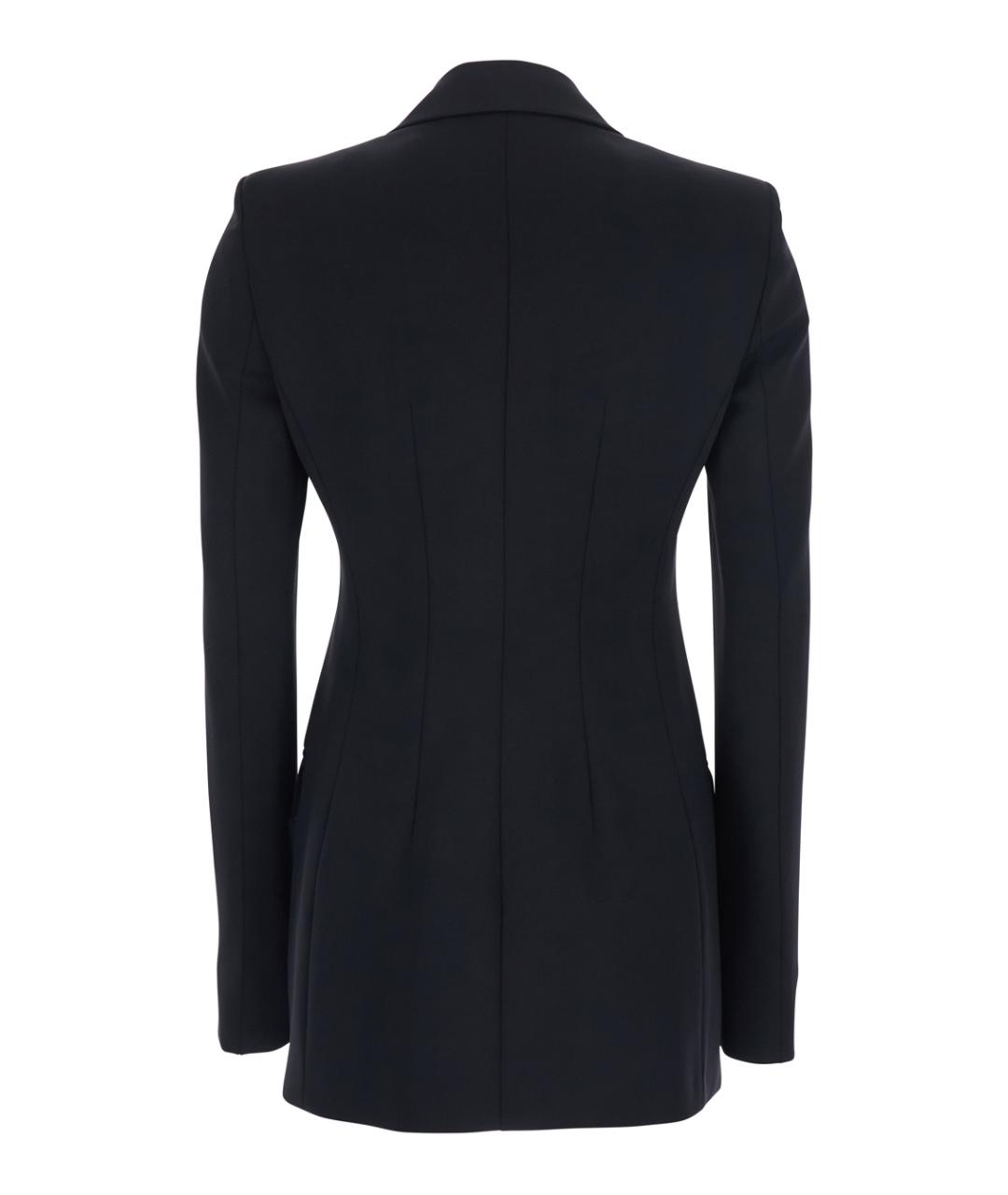 SPORTMAX Черный полиамидовый жакет/пиджак, фото 2