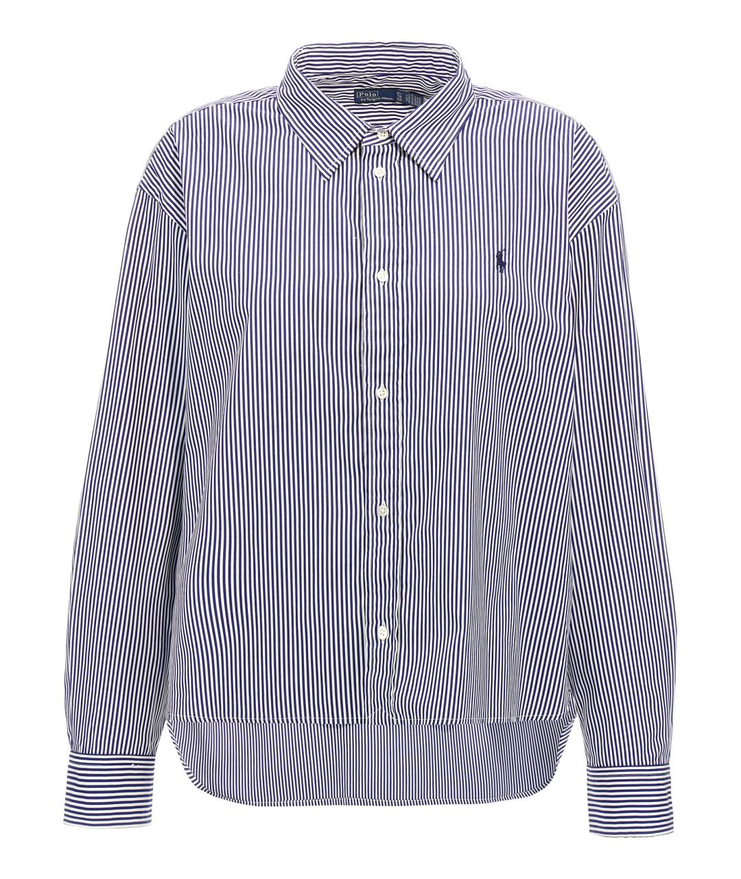 POLO RALPH LAUREN Синяя хлопковая рубашка, фото 1