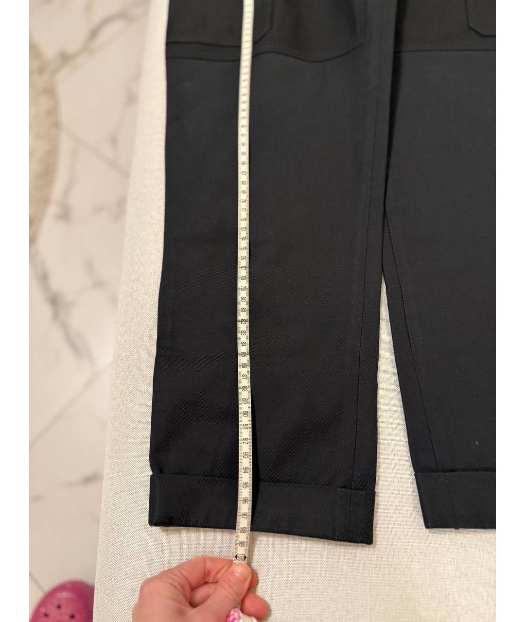 LOUIS VUITTON Черные классические брюки, фото 5