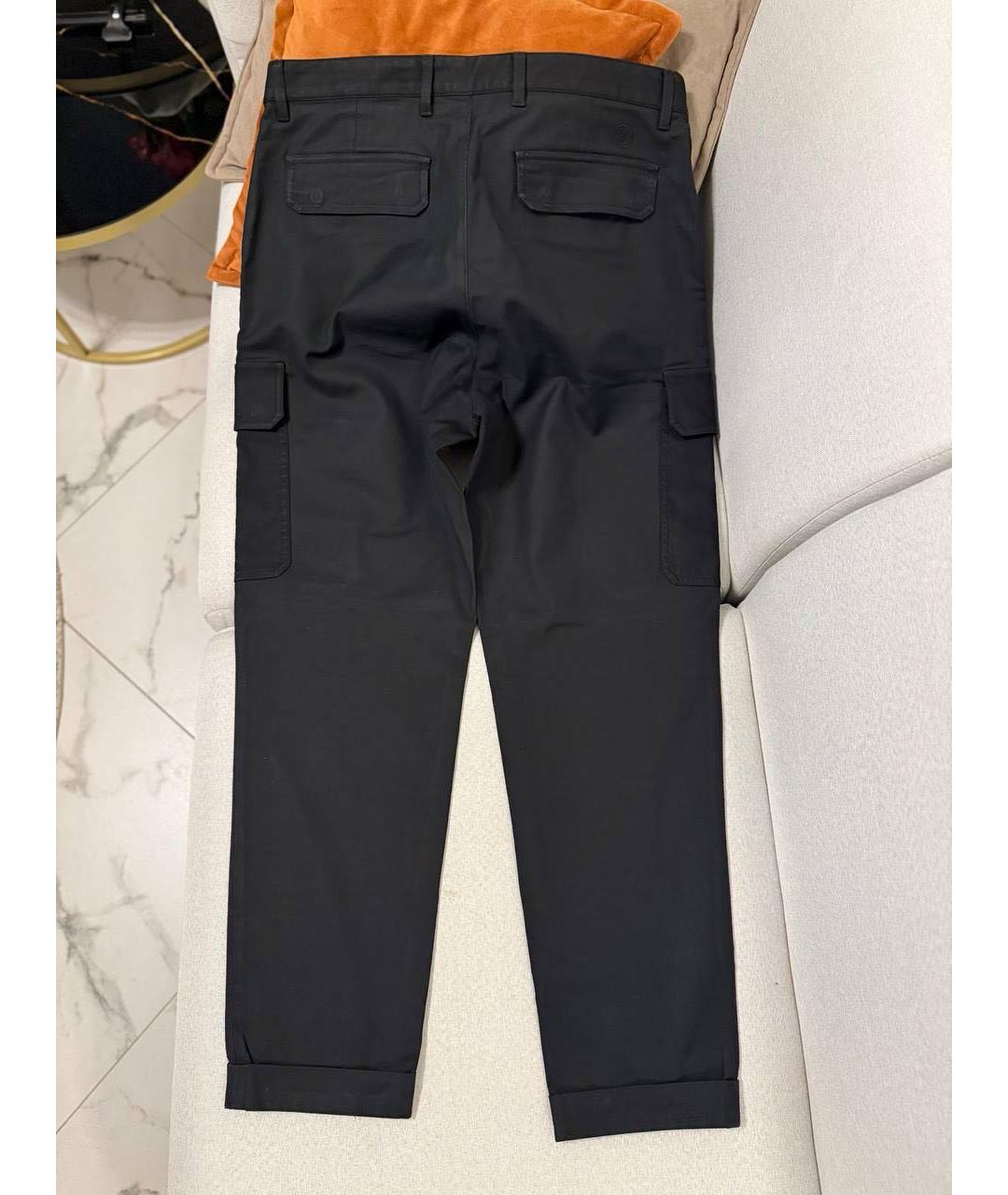 LOUIS VUITTON Черные классические брюки, фото 2