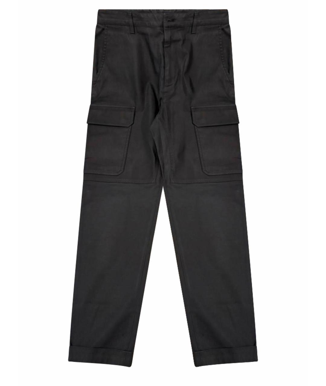 LOUIS VUITTON Черные классические брюки, фото 1