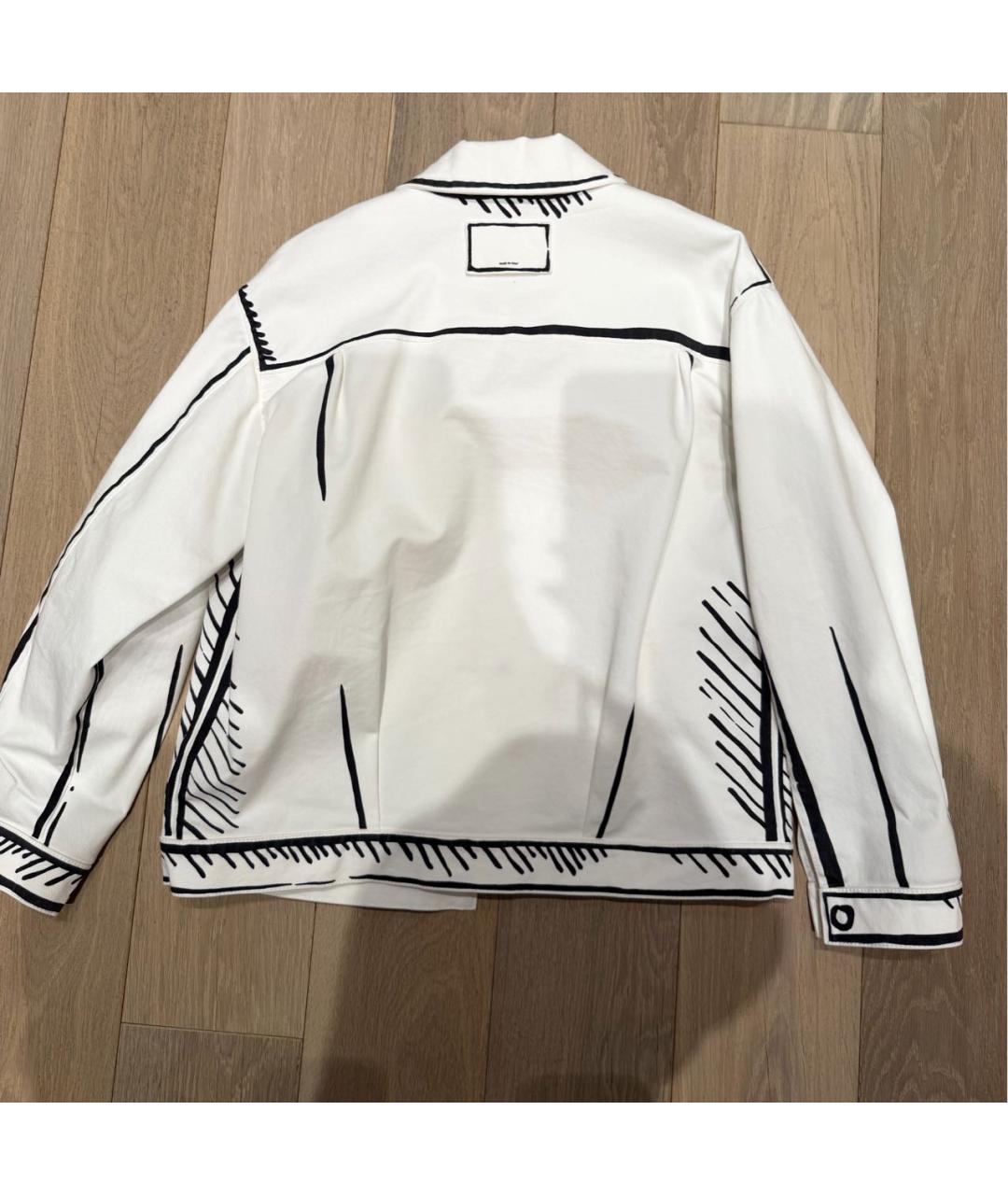 FENDI Белая деним рубашка, фото 2