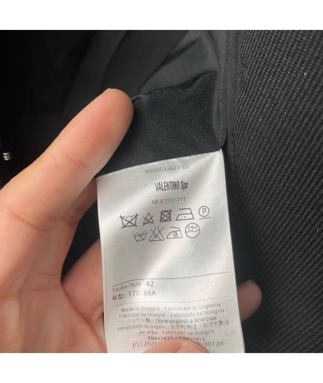 RED VALENTINO Черный жакет/пиджак, фото 4