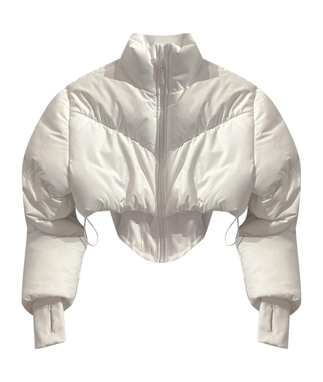 ALO YOGA Белый пуховик, фото 1