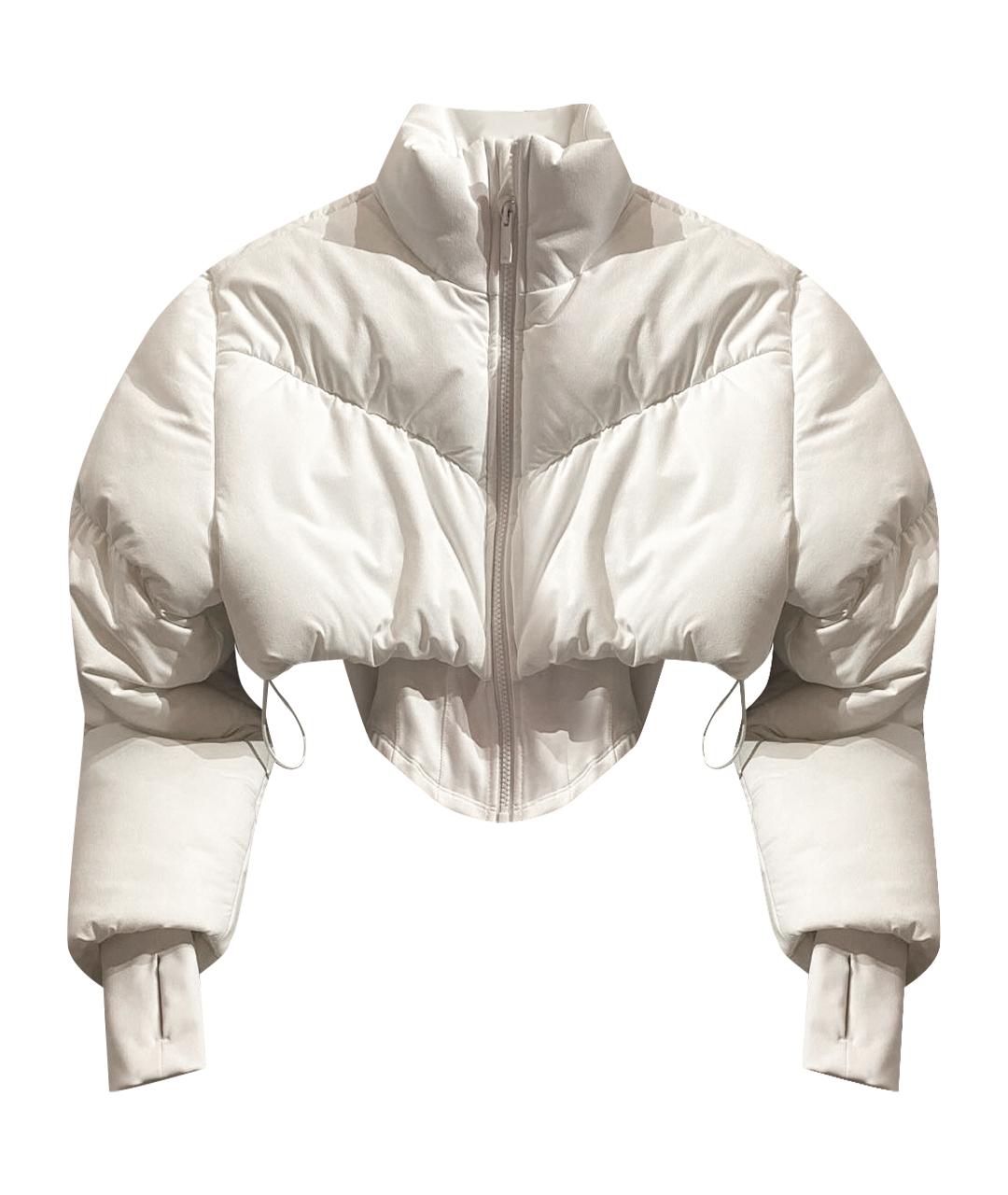 ALO YOGA Белый пуховик, фото 10