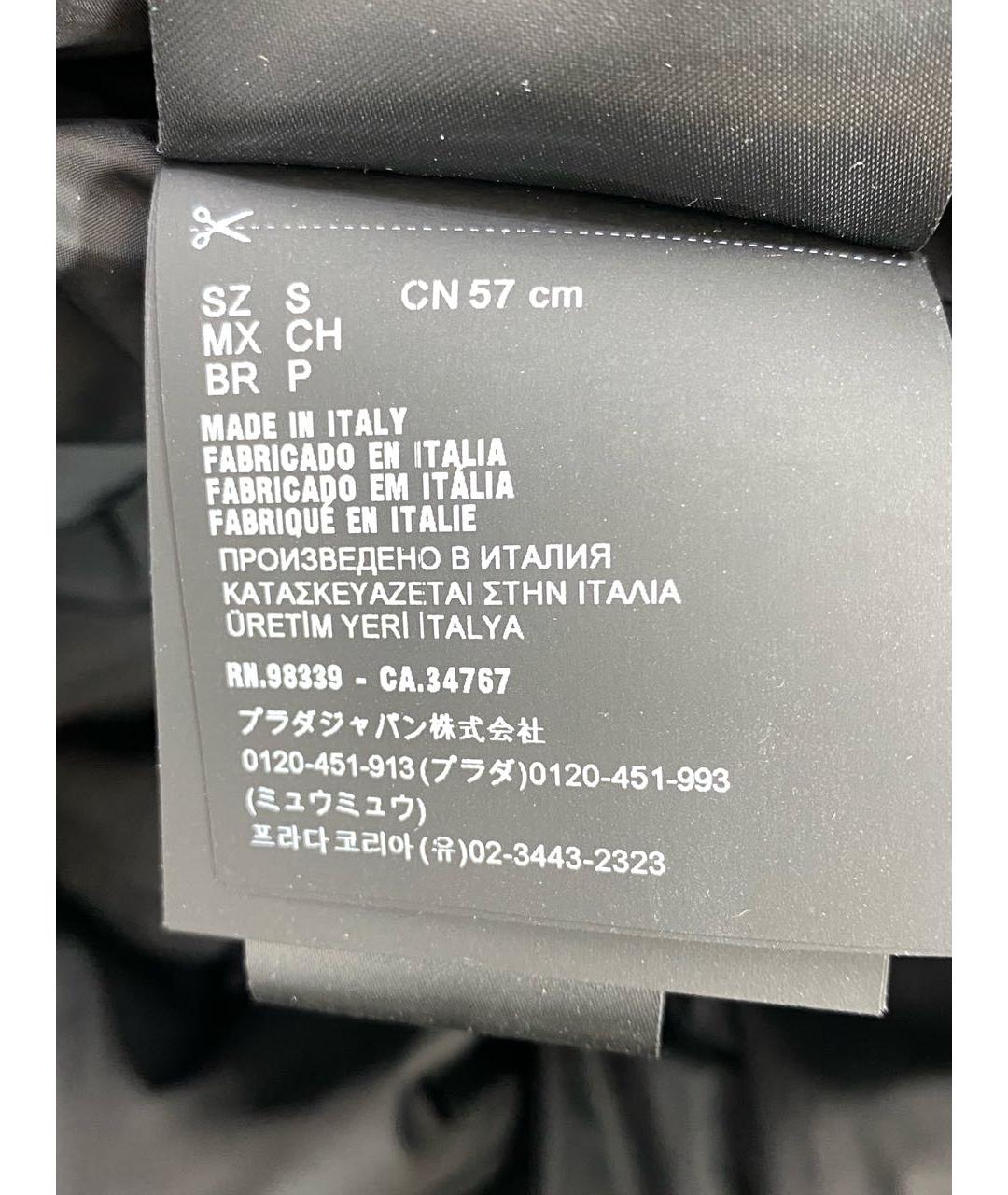 PRADA Черная панама, фото 8