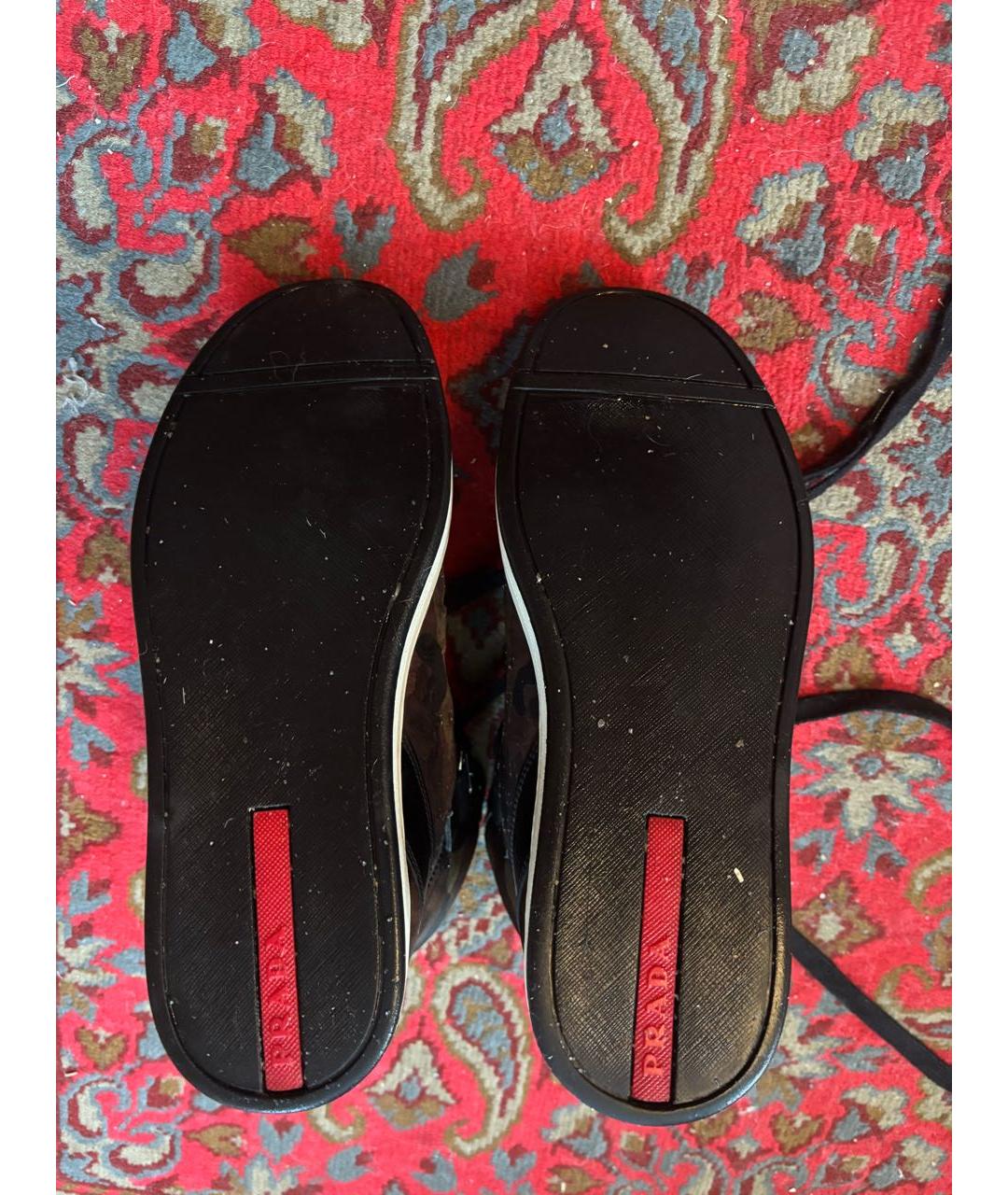 PRADA Мульти высокие кроссовки / кеды, фото 3