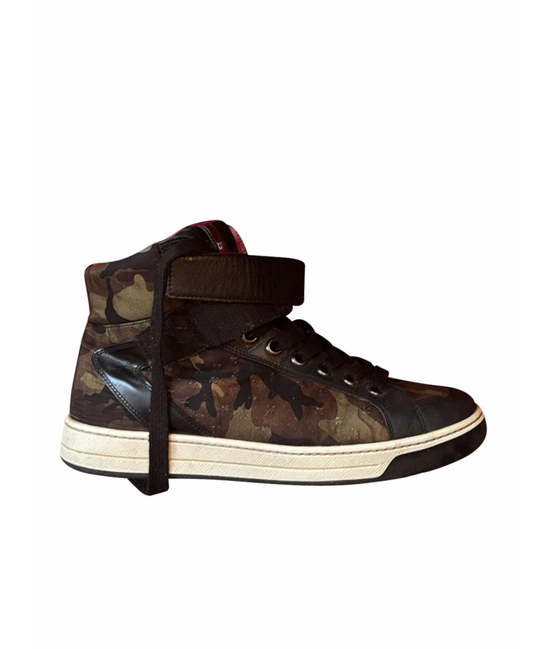 PRADA Мульти высокие кроссовки / кеды, фото 1