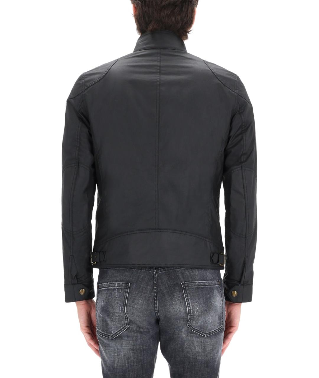 BELSTAFF Черная хлопковая куртка, фото 4