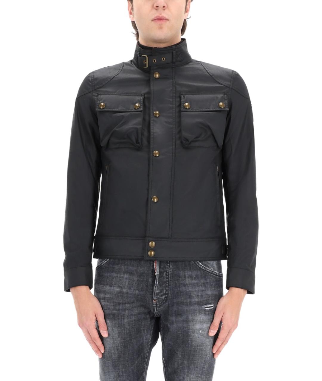 BELSTAFF Черная хлопковая куртка, фото 3