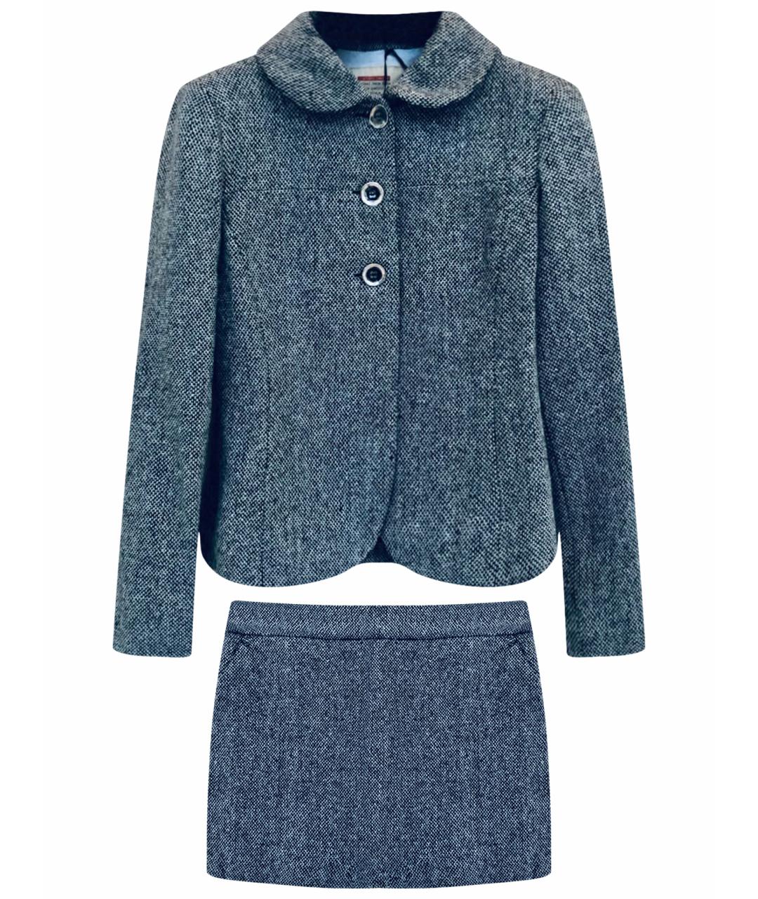 ARMANI JEANS Серый костюм с юбками, фото 1