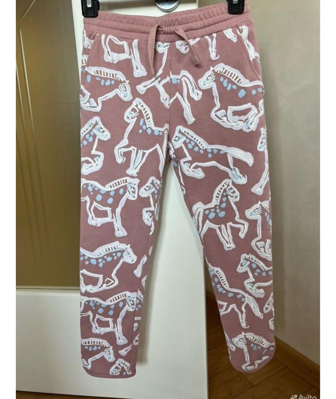 STELLA MCCARTNEY KIDS Коралловый хлопковый комплект, фото 4