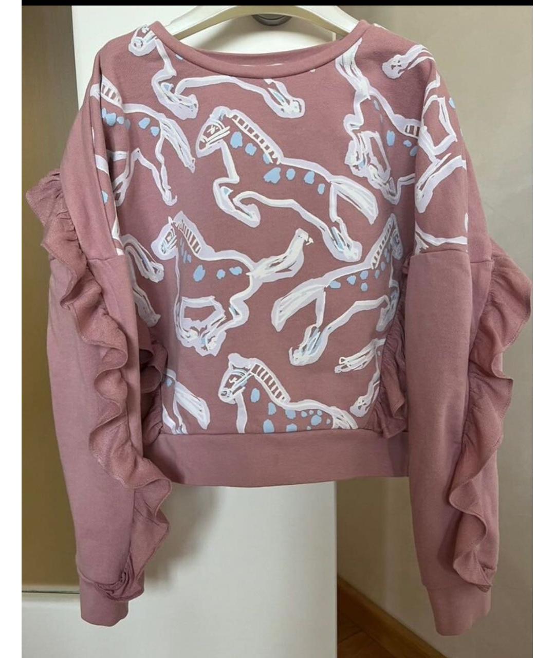 STELLA MCCARTNEY KIDS Коралловый хлопковый комплект, фото 3