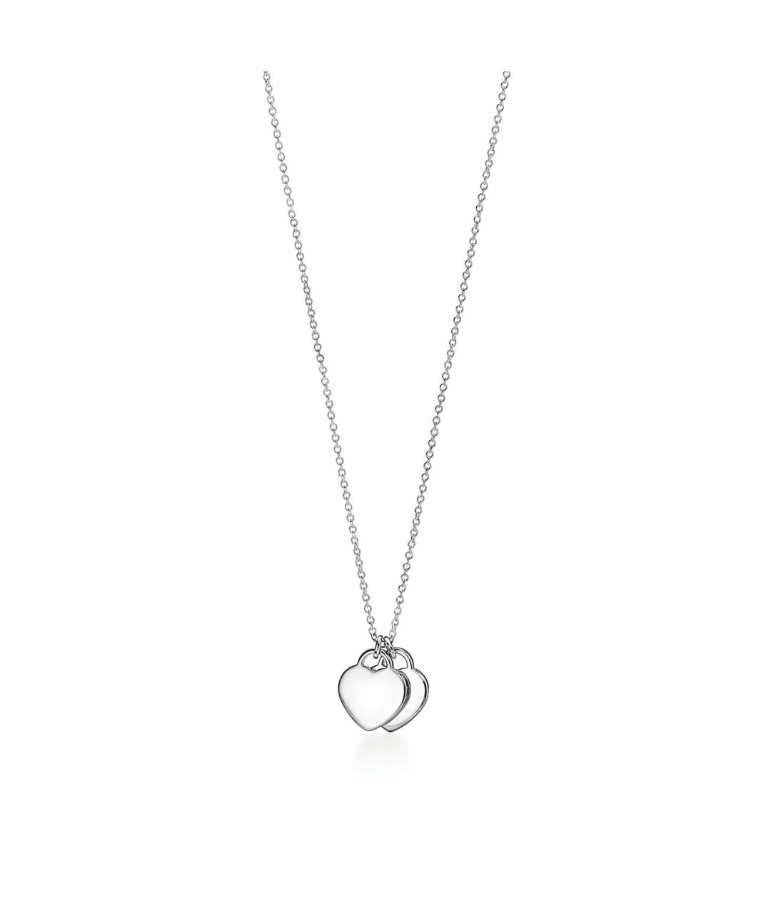 TIFFANY&CO Бирюзовое серебряное колье, фото 3