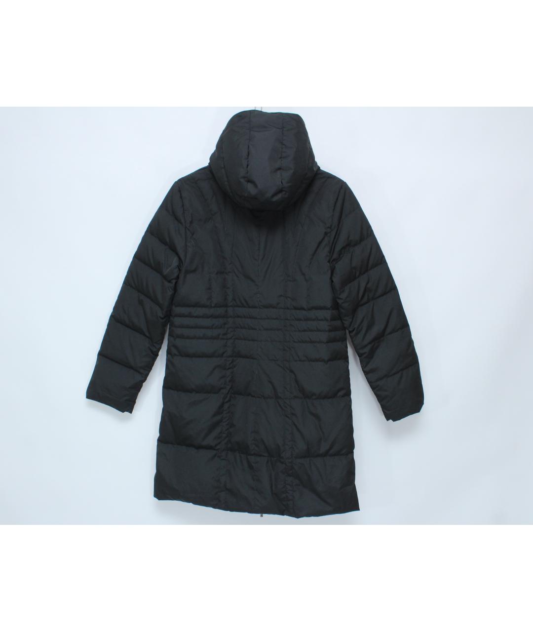 MONCLER Черная полиэстеровая куртка, фото 4