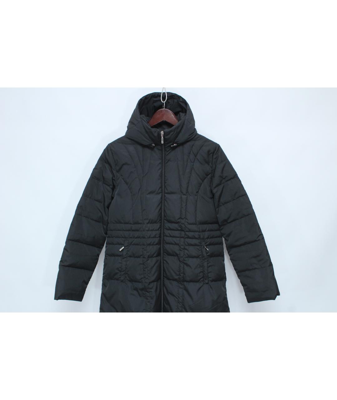 MONCLER Черная полиэстеровая куртка, фото 3