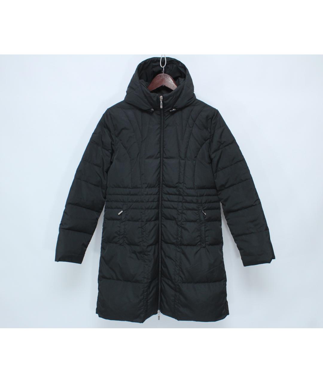 MONCLER Черная полиэстеровая куртка, фото 2