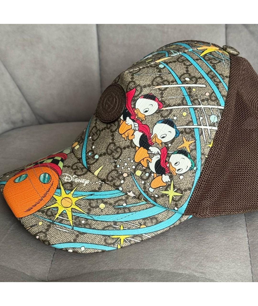 GUCCI Бежевая кепка, фото 2