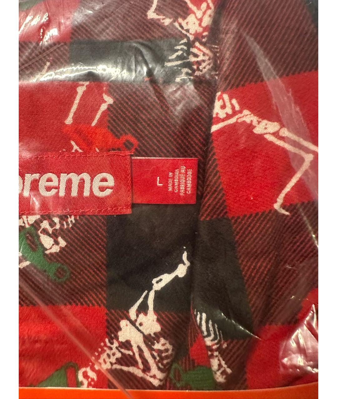 SUPREME Красная пижама, фото 6