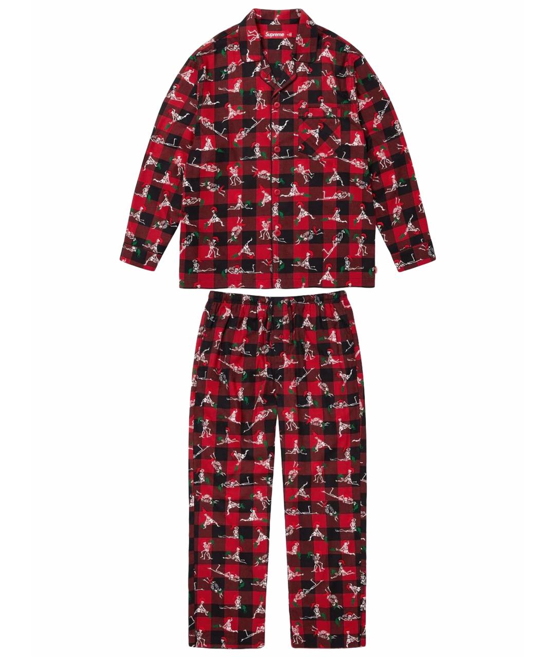 SUPREME Красная пижама, фото 1