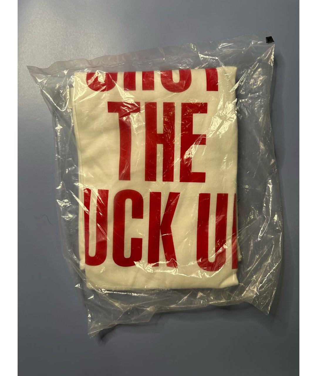 SUPREME Белая хлопковая футболка, фото 6