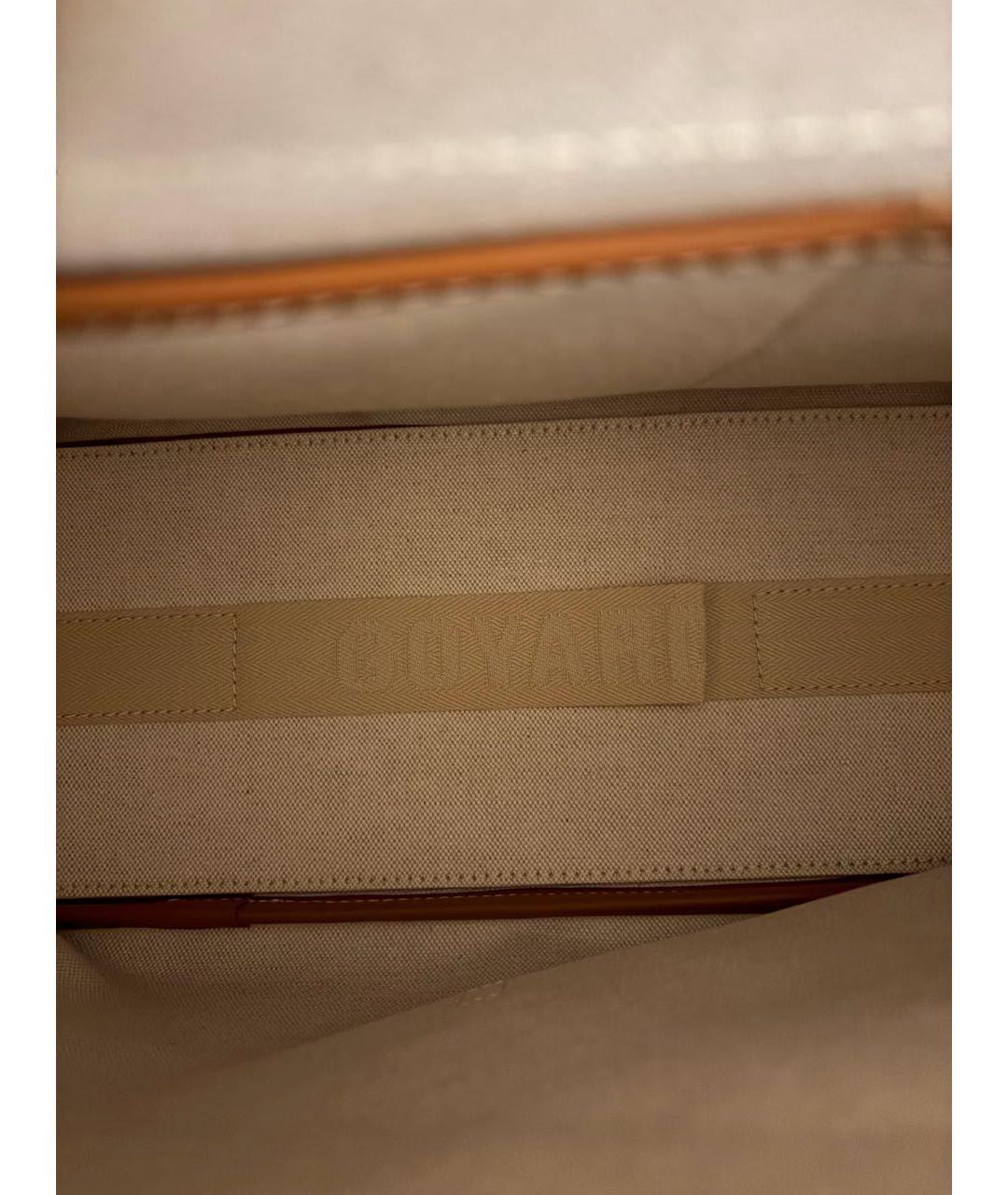 GOYARD Коричневая кожаная сумка на плечо, фото 7