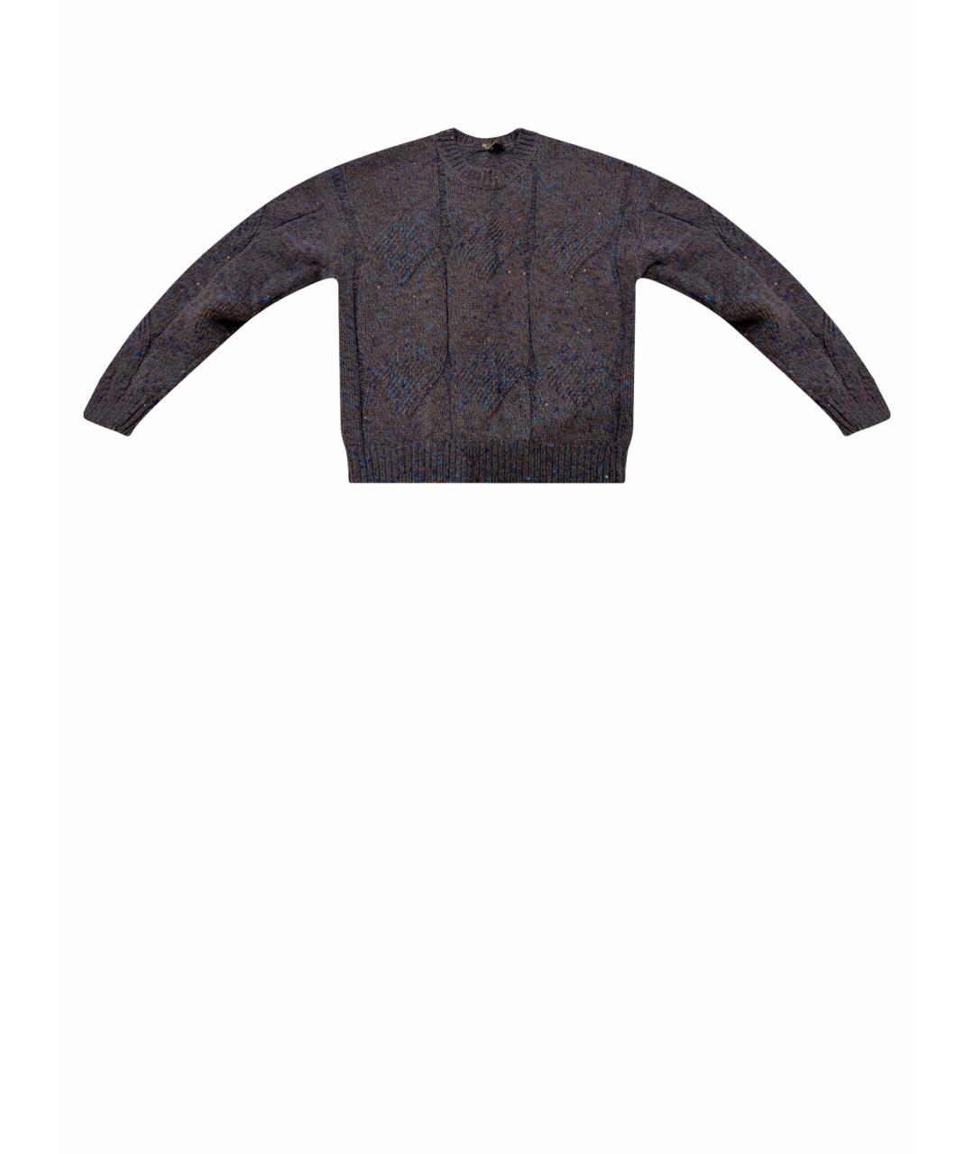 LORO PIANA Серый кашемировый джемпер / свитер, фото 1