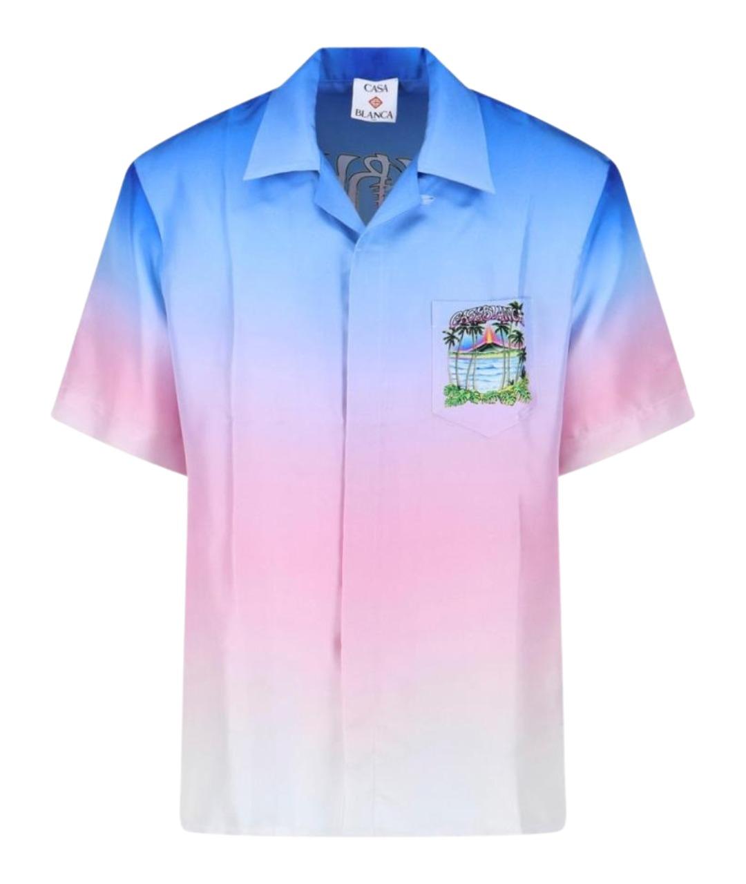 CASABLANCA Мульти шелковая кэжуал рубашка, фото 1