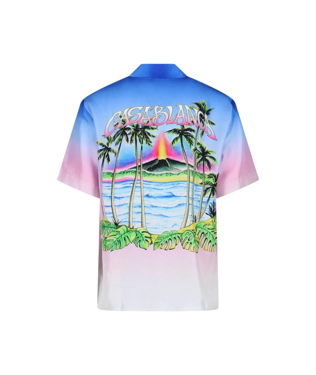 CASABLANCA Мульти шелковая кэжуал рубашка, фото 2