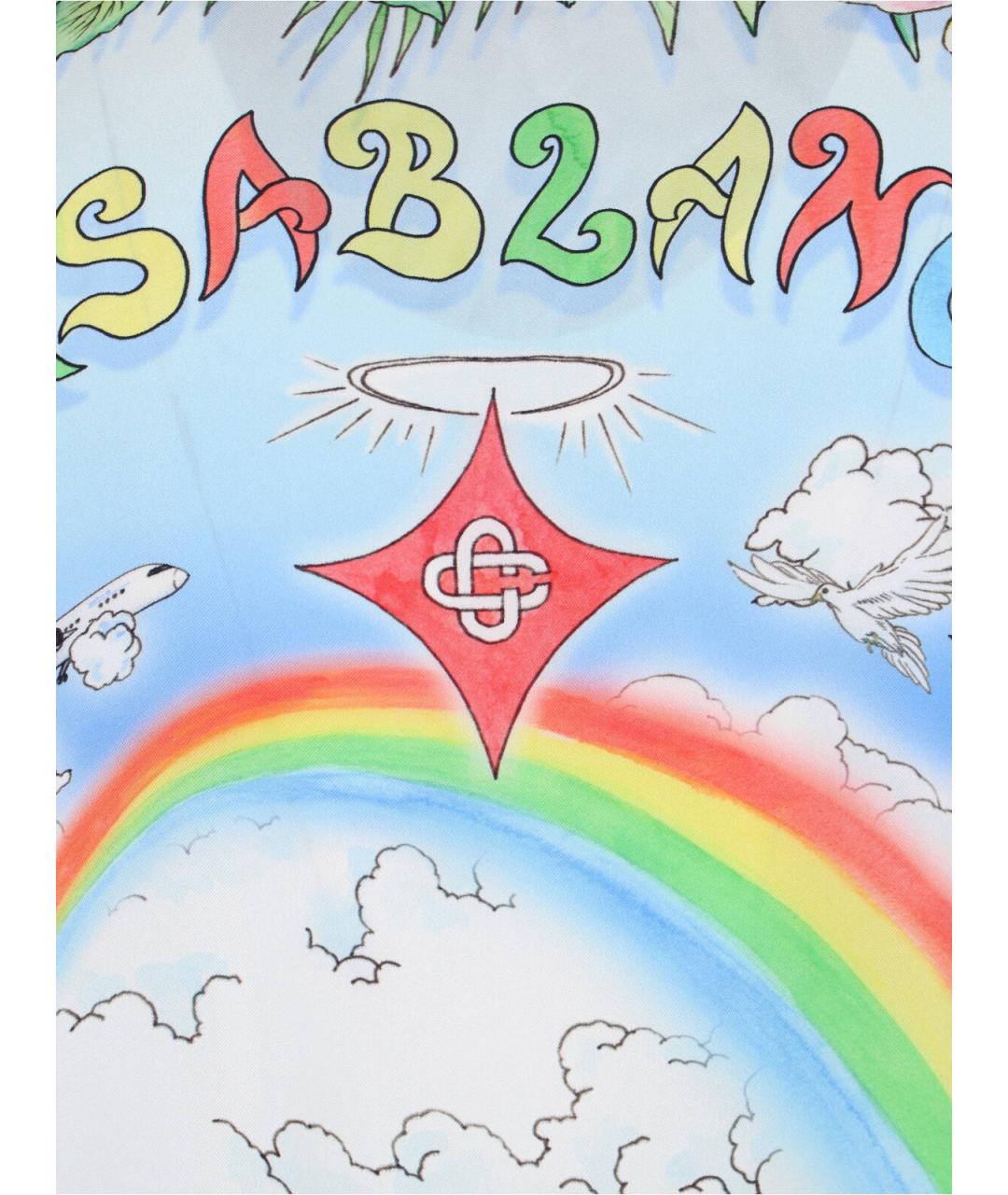 CASABLANCA Мульти шелковая кэжуал рубашка, фото 4