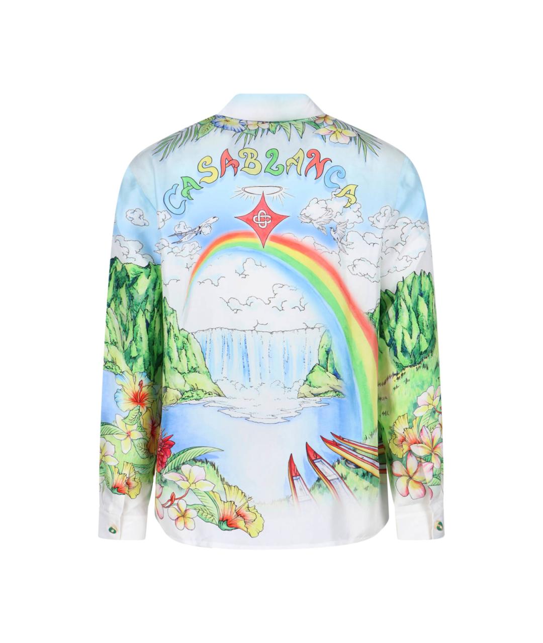 CASABLANCA Мульти шелковая кэжуал рубашка, фото 2