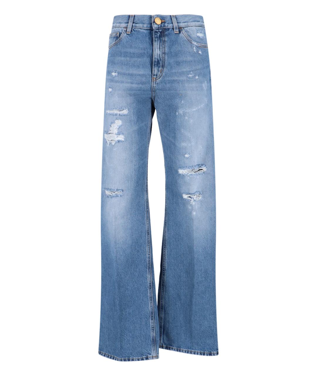 SEAFARER Синие хлопковые джинсы клеш, фото 1