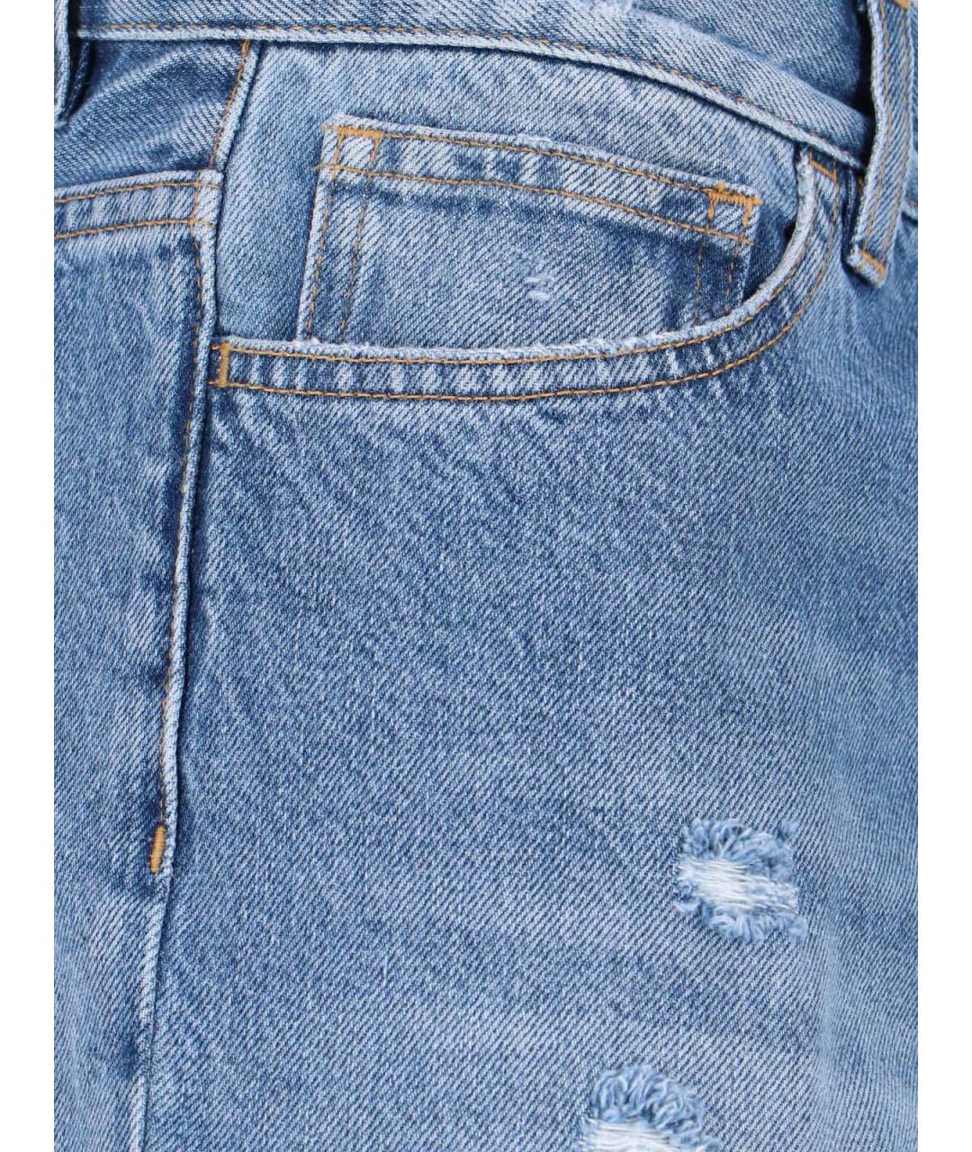 SEAFARER Синие хлопковые джинсы клеш, фото 4