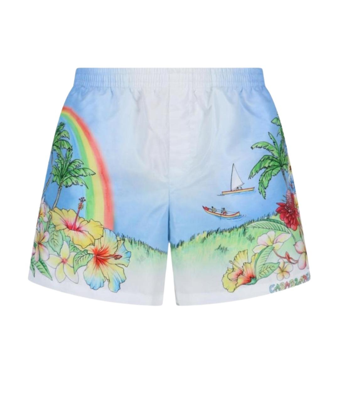 CASABLANCA Мульти полиэстеровые шорты, фото 1
