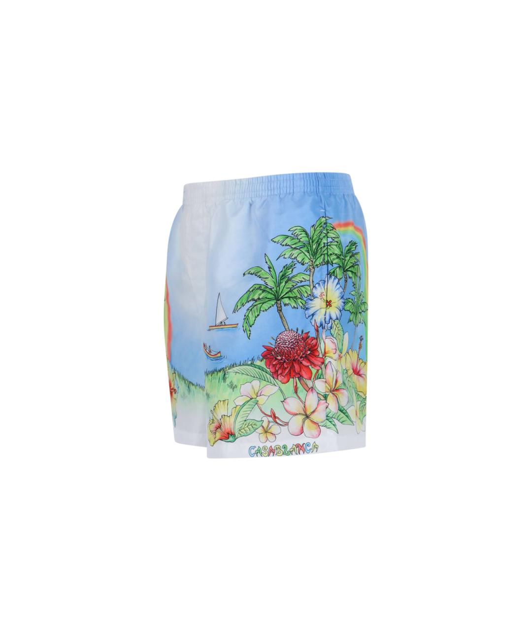 CASABLANCA Мульти полиэстеровые шорты, фото 3