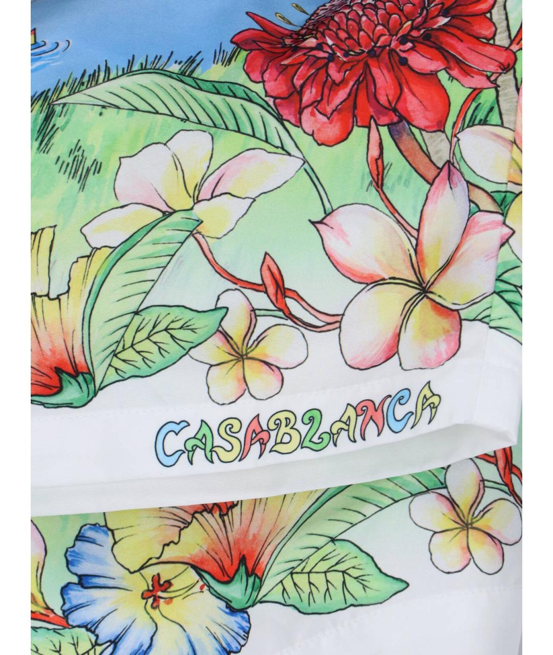 CASABLANCA Мульти полиэстеровые шорты, фото 5