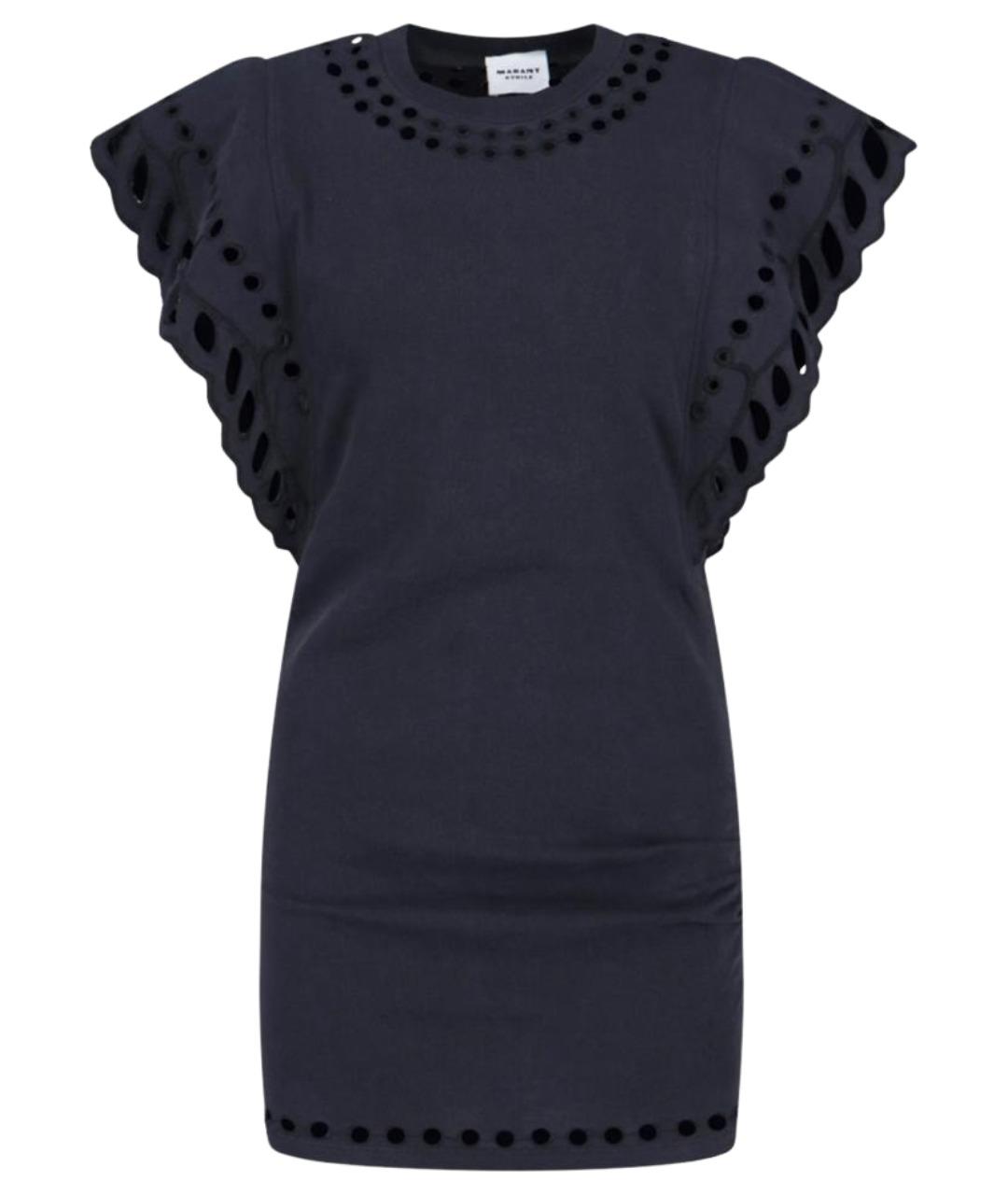 ISABEL MARANT ETOILE Черное полиэстеровое повседневное платье, фото 1