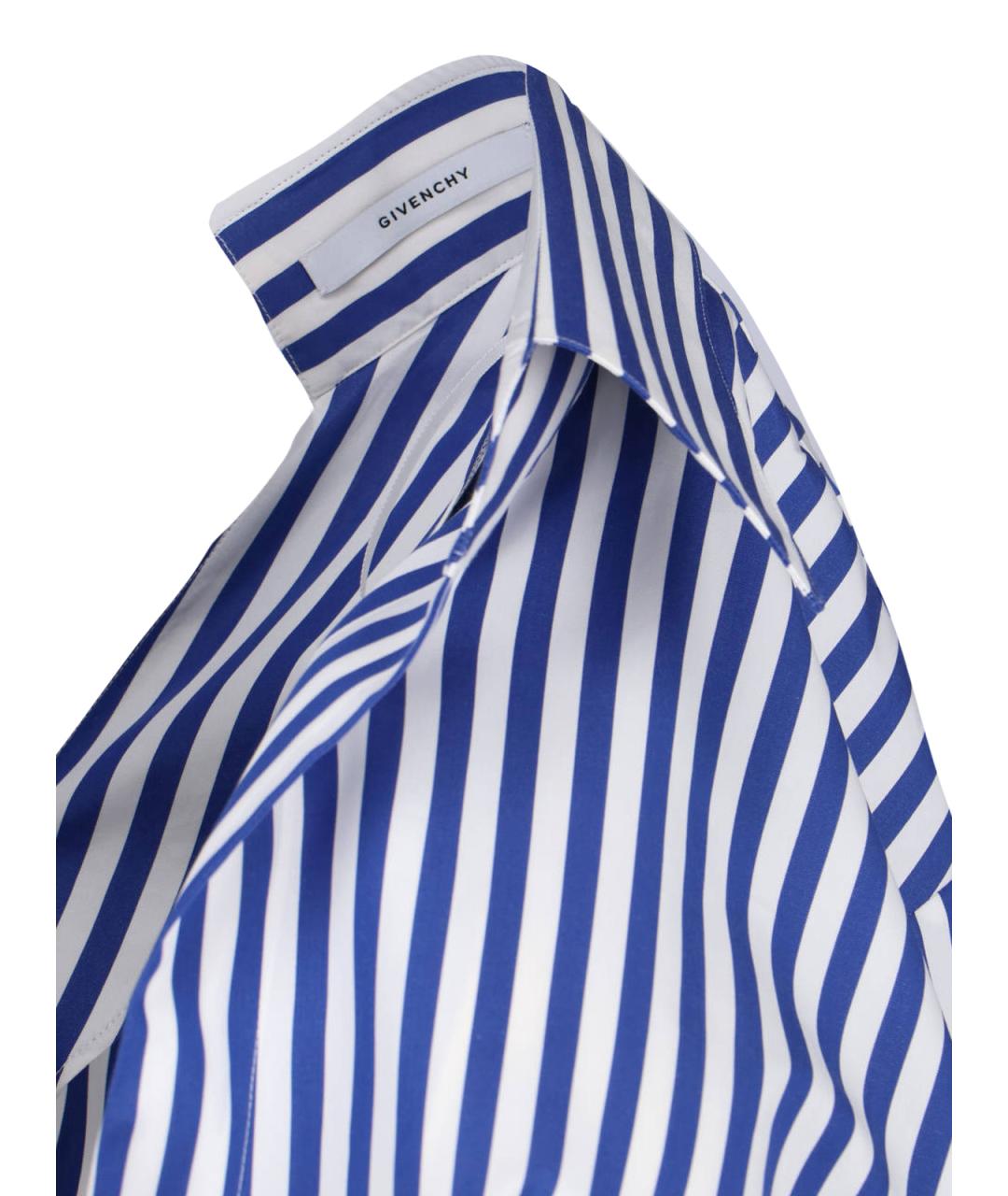 GIVENCHY Синяя хлопковая рубашка, фото 4
