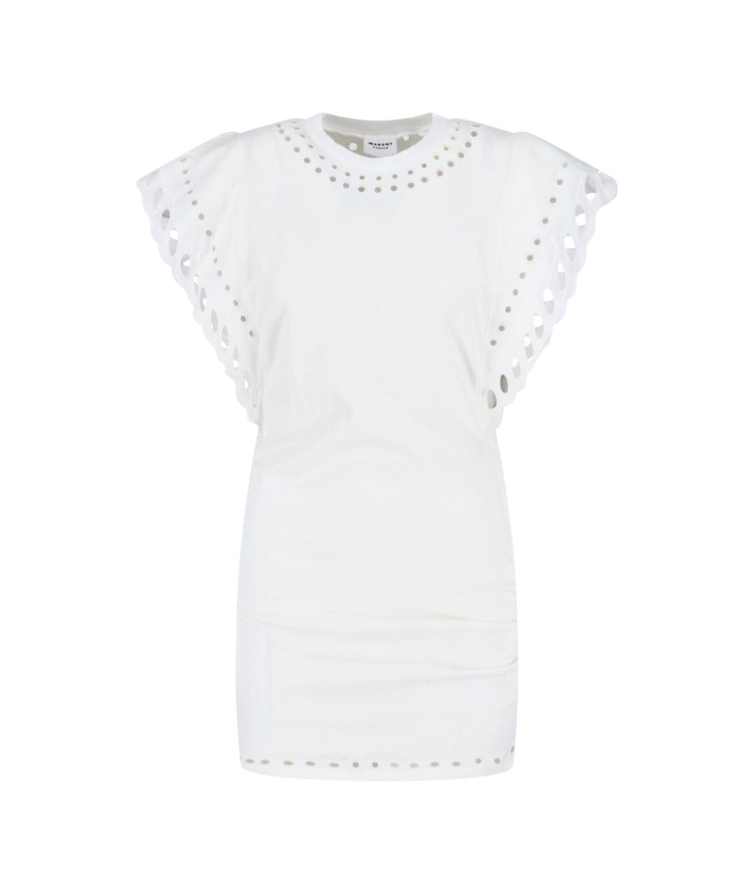 ISABEL MARANT ETOILE Белое полиэстеровое платье, фото 1