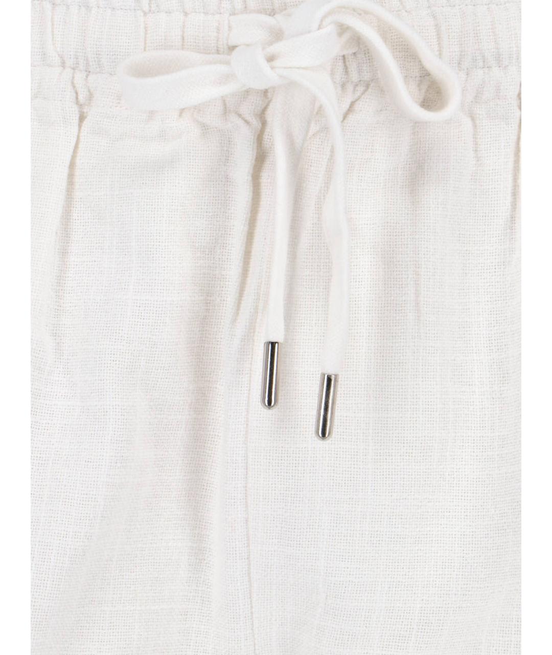 ISABEL MARANT ETOILE Белые полиэстеровые шорты, фото 5