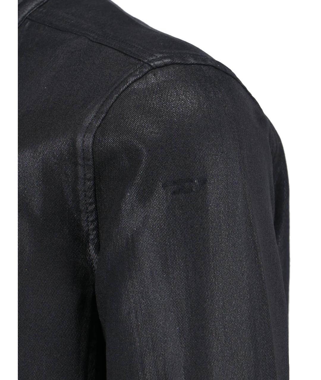 DIESEL Черная хлопковая куртка, фото 3