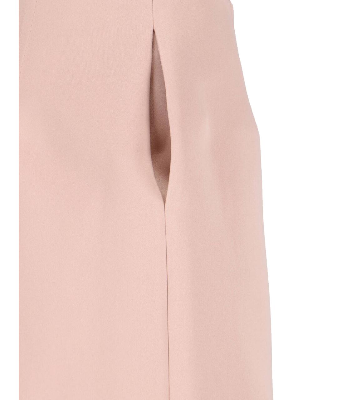 CHLOE Розовая полиэстеровая юбка мини, фото 4