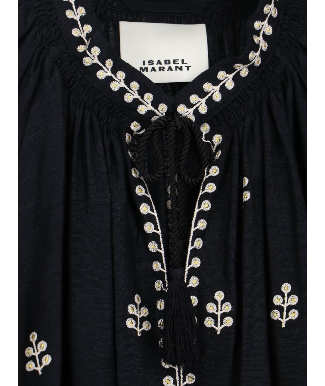 ISABEL MARANT Черное полиэстеровое платье, фото 3
