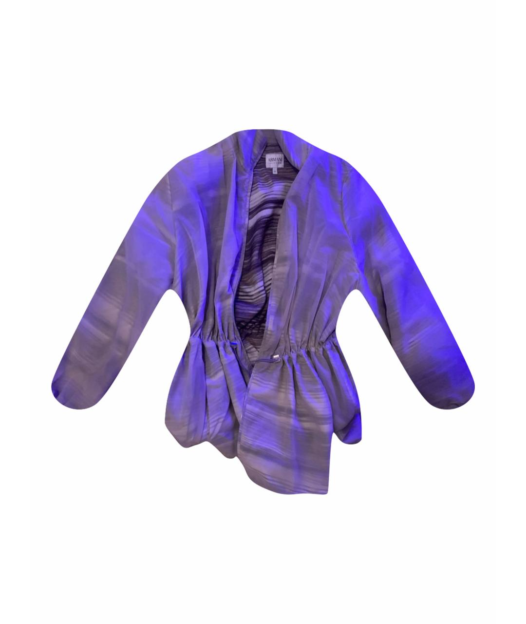 ARMANI COLLEZIONI Бежевая полиамидовая куртка, фото 10