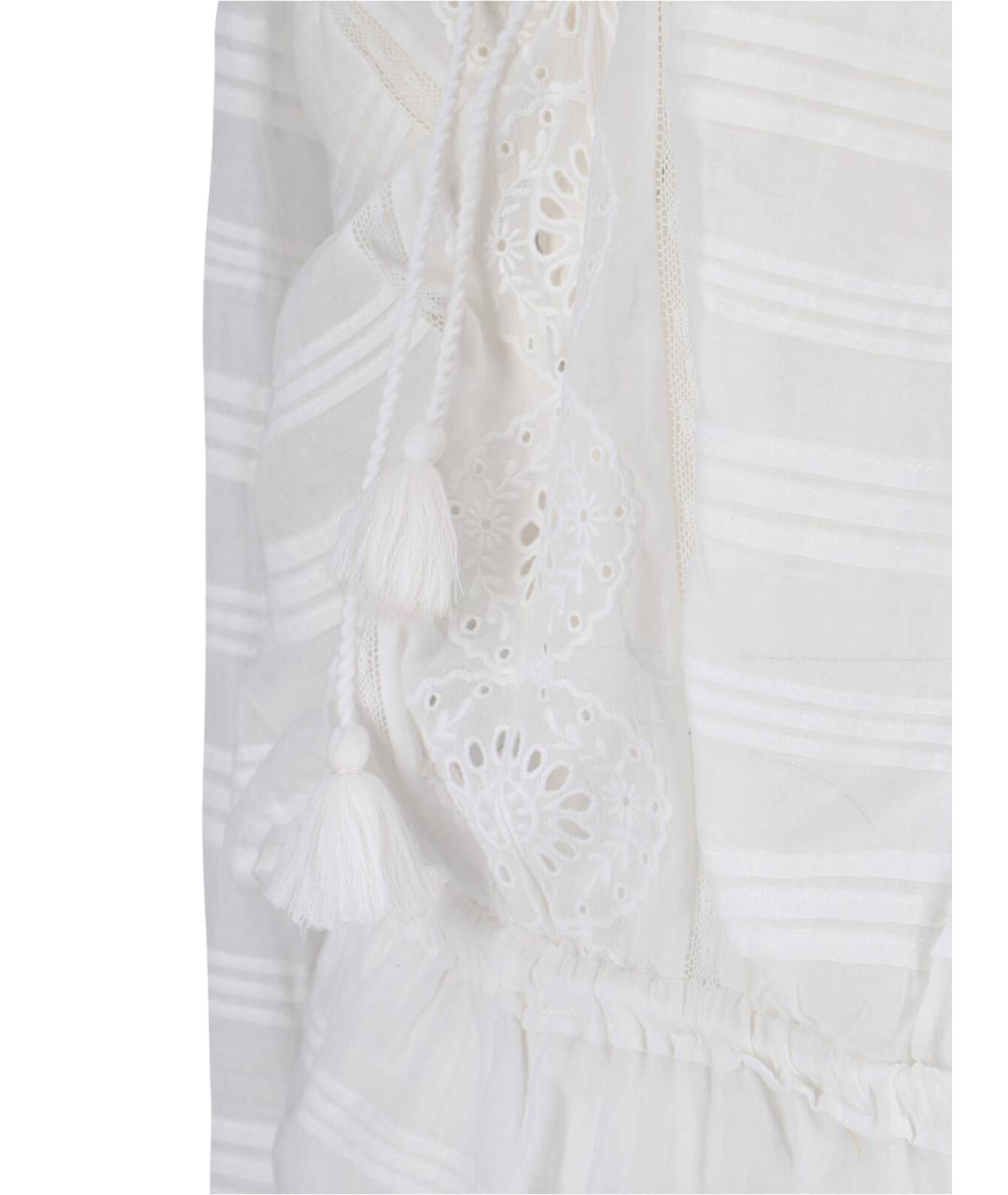 ISABEL MARANT ETOILE Белое полиэстеровое платье, фото 4