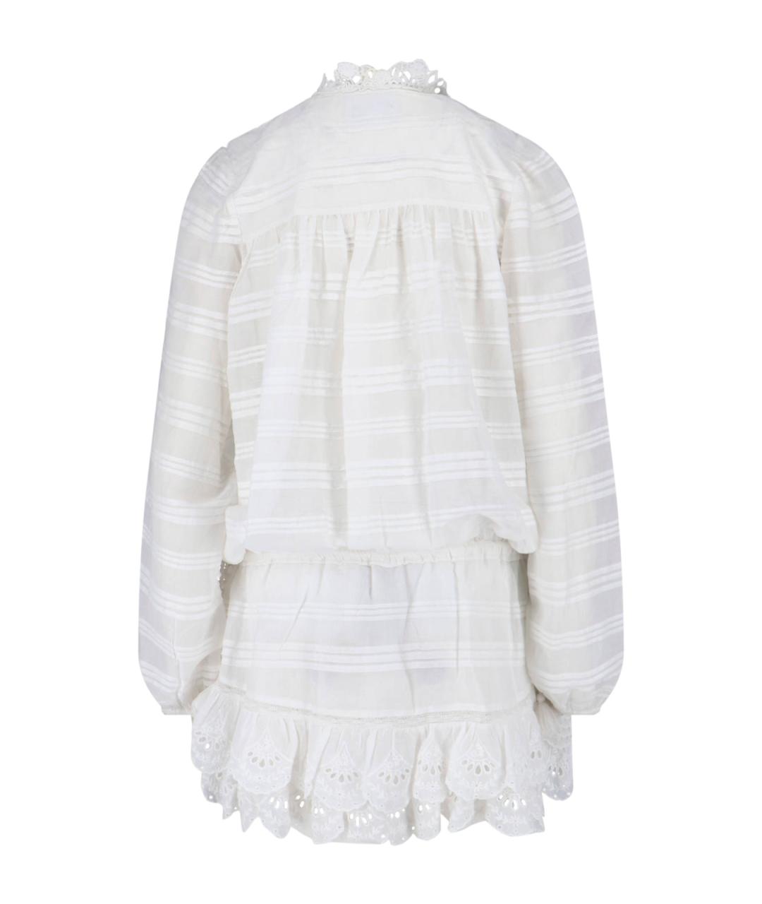 ISABEL MARANT ETOILE Белое полиэстеровое платье, фото 2