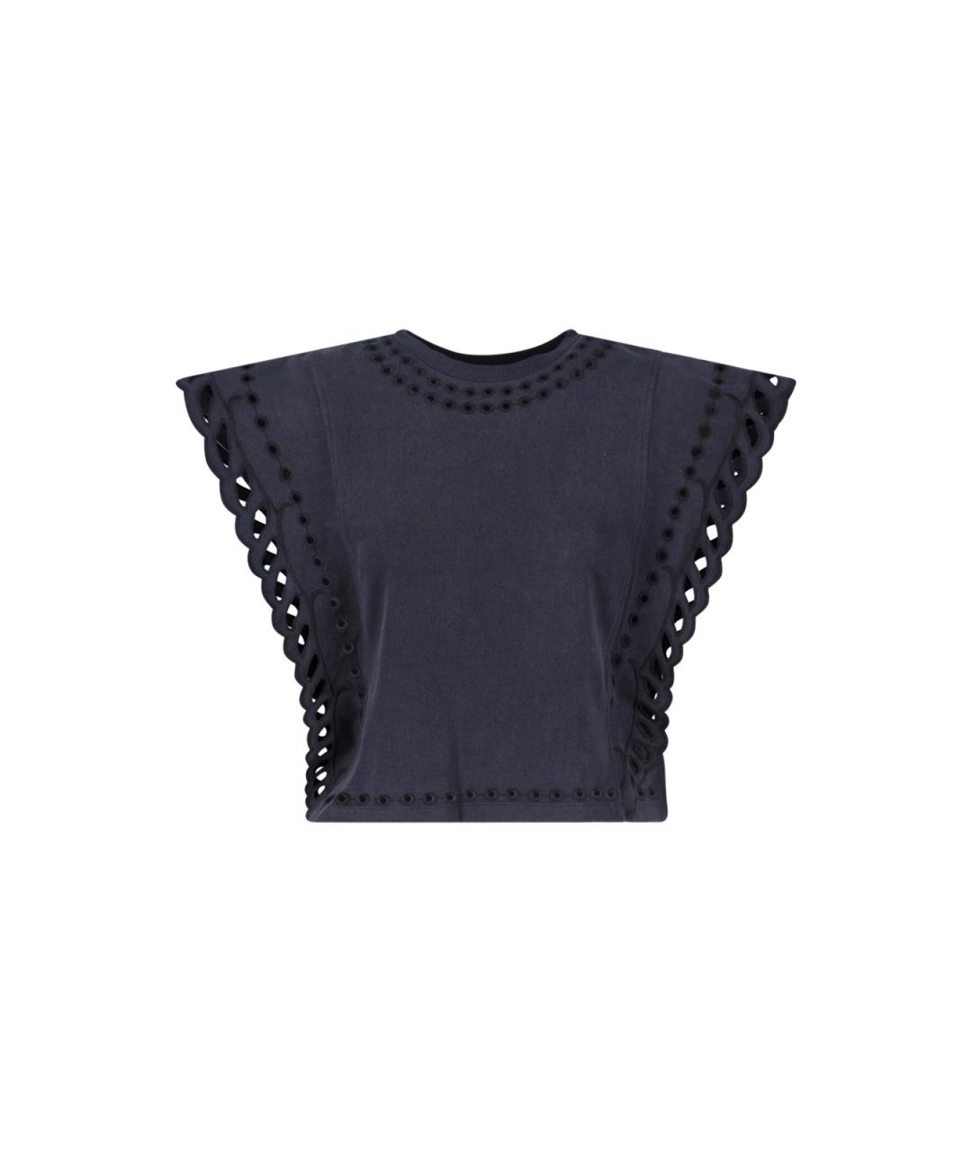 ISABEL MARANT ETOILE Черная футболка, фото 1