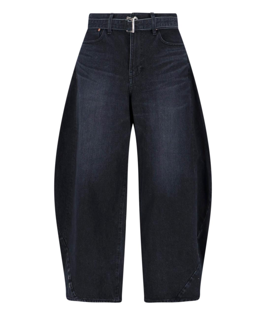 SACAI Черные хлопковые джинсы, фото 1